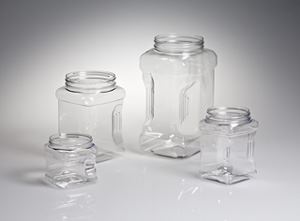 PET Plaza Jars